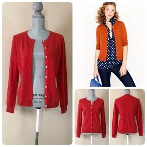 Vertical Design 2ply cashmere cardigan, M